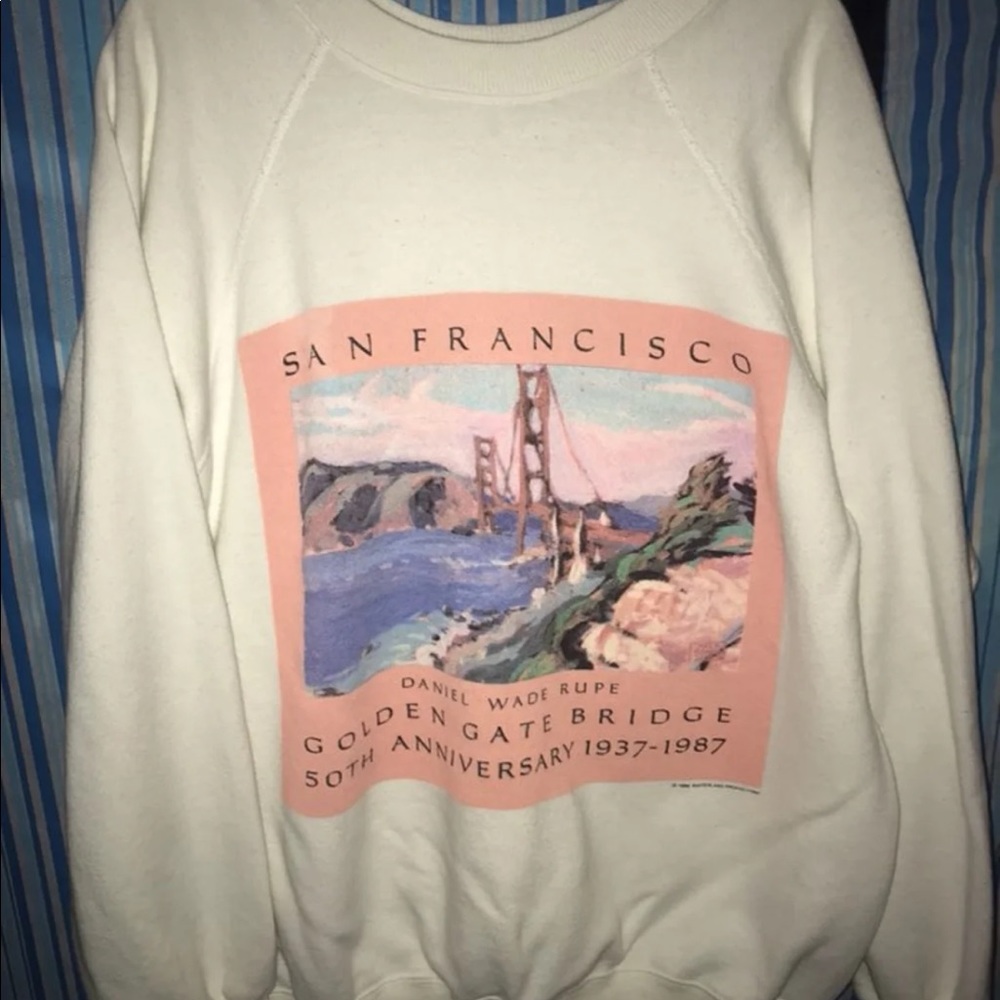 Vintage 1988 Golden Gate Bridge Sweater